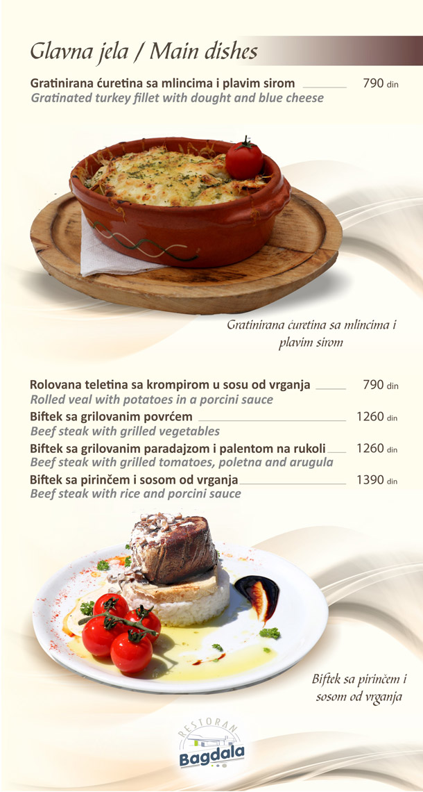 Main Dishes